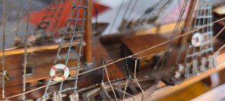 Maqueta Barco Velero Madera