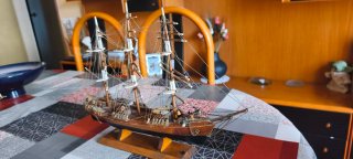 Maqueta Barco Velero Madera