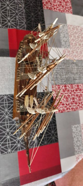 Maqueta Barco Velero Madera
