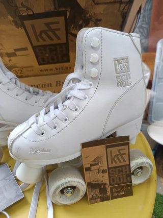 Patines KRF School Blancos 4 ruedas