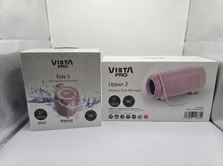 Pack 2 Altavoces Vieta Pro Rosa (Upper 2 + Easy 2)