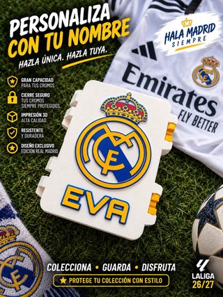 Caja Cromos La Liga 26/27 Real Madrid EVA