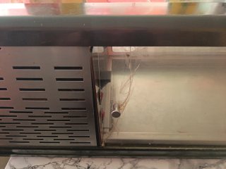 Vitrina refrigerada Ebano