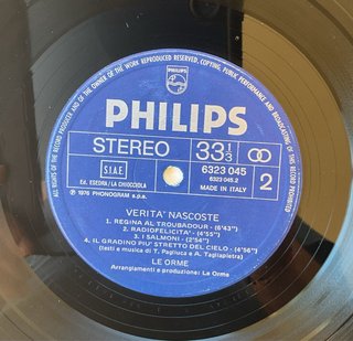 Vinile Le Orme Verità nascoste