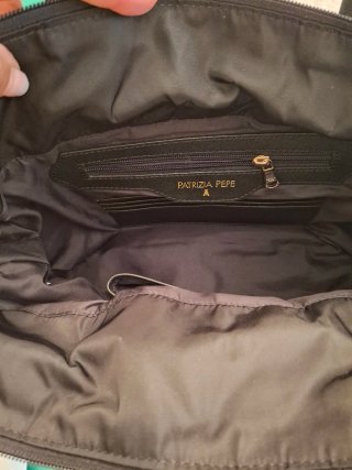 Borsa Patrizia Pepe a spalla nera