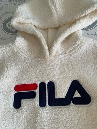 Fila Chaquetón Lana Oveja Blanco