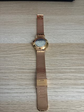 Reloj Cluse Dorado Malla Metálica