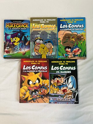 Libros de los compas. 9€ cada libro