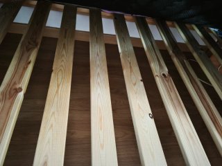 Litera madera maciza + 2 colchones Aloe Vera