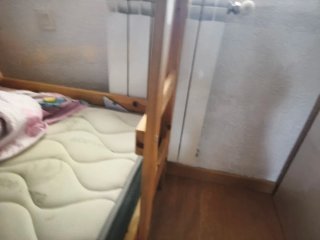 Litera madera maciza + 2 colchones Aloe Vera