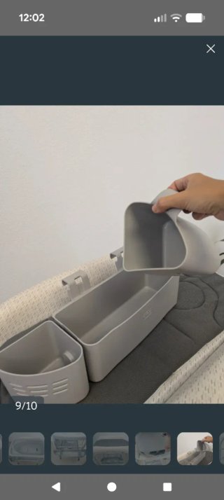 Cambiador bañera bebé gris Chicco