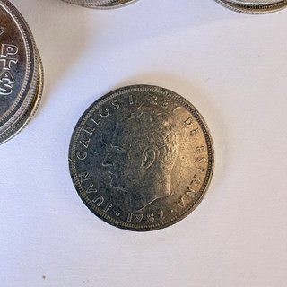 Lote 45 Monedas 5 Pesetas Originales