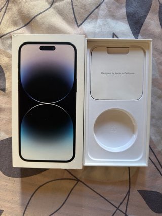iPhone 14 Pro Max 128GB Space Black Caja