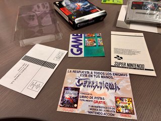 Terranigma SNES Pal España Completo