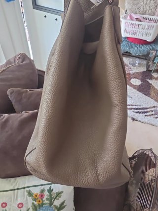 Bolso Gucci Beige Piel