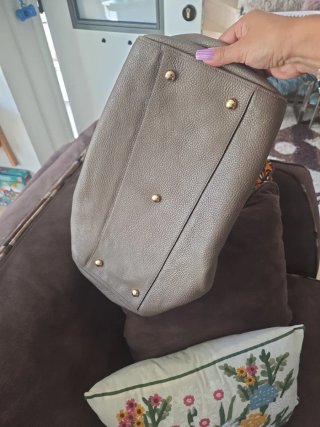 Bolso Gucci Beige Piel