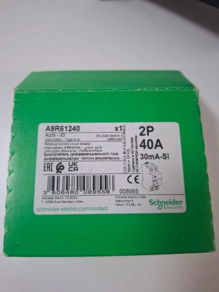 Diferencial Schneider 2P 40A 30mA