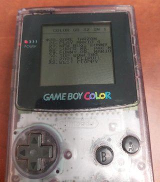 Game Boy Color Morada Transparente