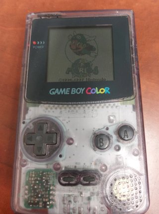 Game Boy Color Morada Transparente