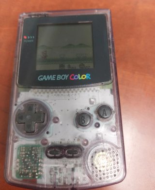 Game Boy Color Morada Transparente