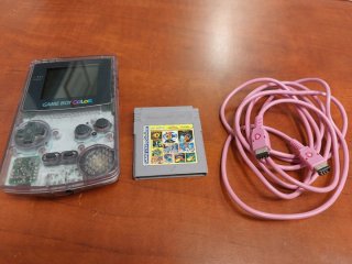 Game Boy Color Morada Transparente