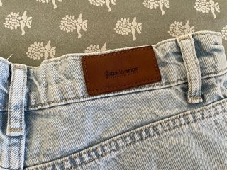 Shorts di jeans azzurri