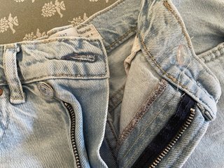 Shorts di jeans azzurri