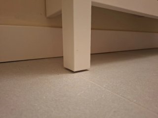 Zapatero Ikea Blanco y Mimbre