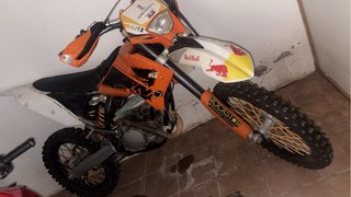 KTM 250 EXC Enduro/Motocross Naranja/Blanco