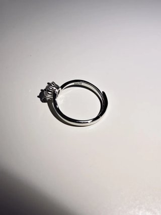 Anillo Plata de Ley 925 Circonita brillante. Nuevo
