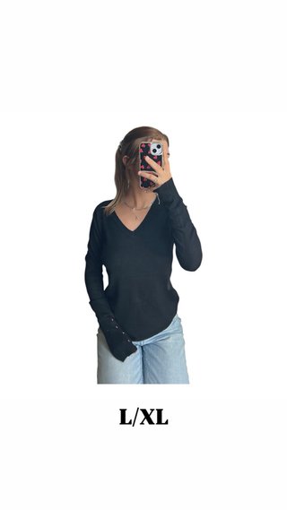Camisola feminina de malha Nova, sem uso