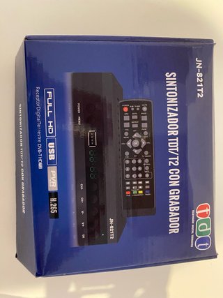 Sintonizador TDT/T2 con Grabador JN-821T2