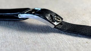 Correa Piel Vintage OMEGA 14mm Hebilla NOS