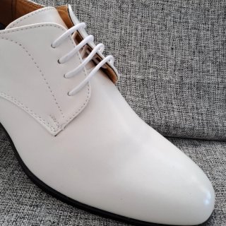 Scarpe eleganti uomo bianche 42 43