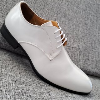 Scarpe eleganti uomo bianche 42 43