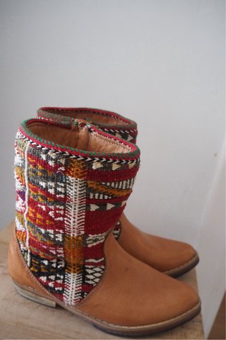 Botas de piel estilo cowboy