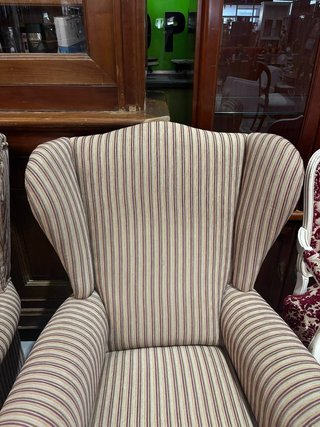 SILLÓN VINTAGE A RAYAS