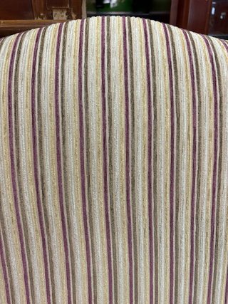 SILLÓN VINTAGE A RAYAS