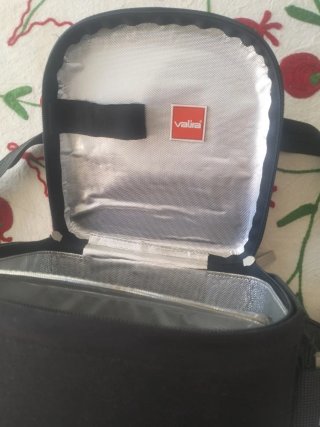Mochila pequeña térmica negra