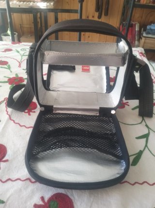 Mochila pequeña térmica negra