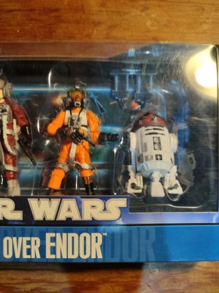 Star Wars 4 Figuras Batalla sobre Endor