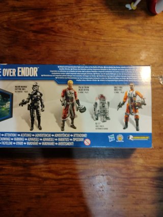 Star Wars 4 Figuras Batalla sobre Endor