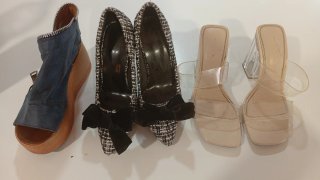 Zapatos de tacón y sandalias