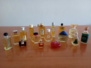 Lote de 16 colonias y perfumes variados