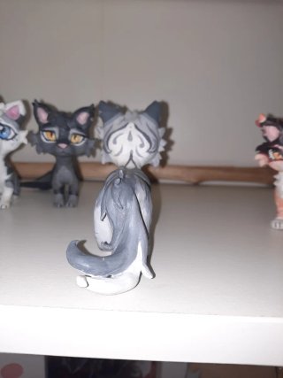 Warrior Cats Silverstream Hand Made Figure