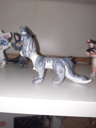 Warrior Cats Silverstream Hand Made Figure