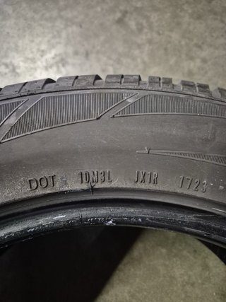 2 Neumáticos de coche, DUNLOP, 235/55/18 100H m+s