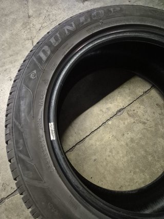 2 Neumáticos de coche, DUNLOP, 235/55/18 100H m+s