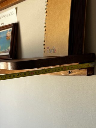 Estanterías de madera (2 unidades)
