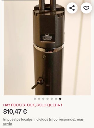 Lámpara VINTAGE Metalarte Josep Lluscá